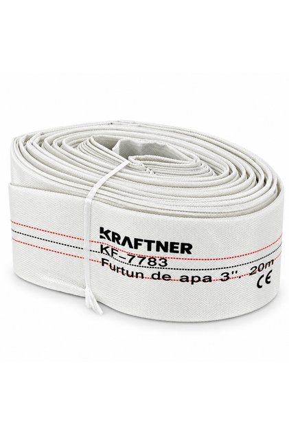 Furtun de apa 3", 20 m, pentru motopompe si pompe de apa, KF-7783