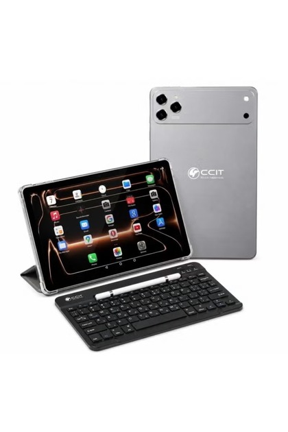 Tab 17 Plus Tablet, 11-Inch Incell IPS LCD, 16GB RAM, 1TB ROM, Android 15, 10000mAh Battery, 4G/5G Support - With Keyboard & Touch Pen
