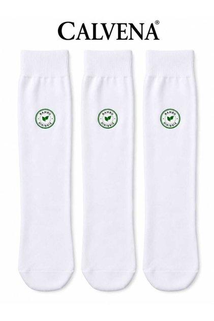 Women's 3 Pairs Bamboo Soft Seamless Knee Socks
