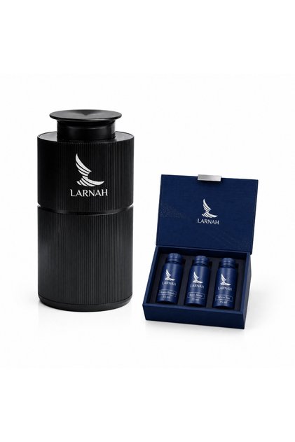 Rafiq Al-Darb Bundle - LC100 Car Diffuser Black + Luxury Car Collection 3 x 15ml Fragrance Oils