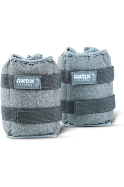 Fitness Ankle Weights 4.5 kg (10 lb) – Pair of Adjustable Leg & Wrist Weights with Velcro Straps – Premium Iron Sand Fill for Jogging, Aerobics, Toning & Strength Training