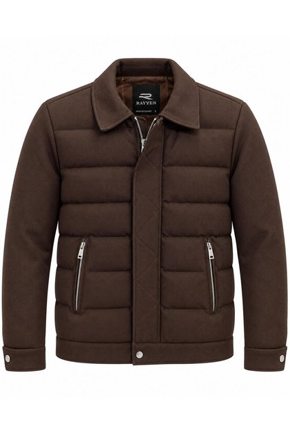 Rayyen Slim Fit Men's Collared Padded Coat 7815