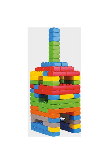 Blocuri de constructii, Marioinex, Caramizi Junior, 110 piese