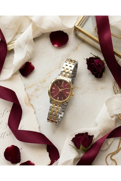 Women's Wristwatch - Original Product - 2 Years Warranty - Bracelet Gift - 3 Atm Water Resistance