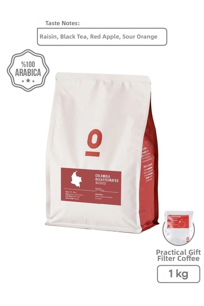 Colombia Excelso Decaffeinated 1 kg – High Quality Colombian Coffee Without Caffeine