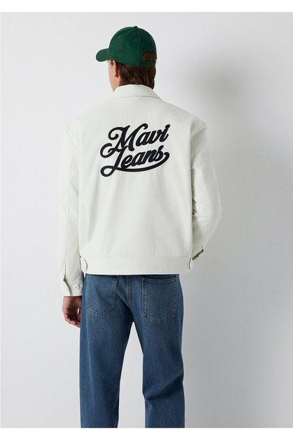 Jeans Printed Ecru Jacket Loose Fit / Relaxed Fit 0110766-86412