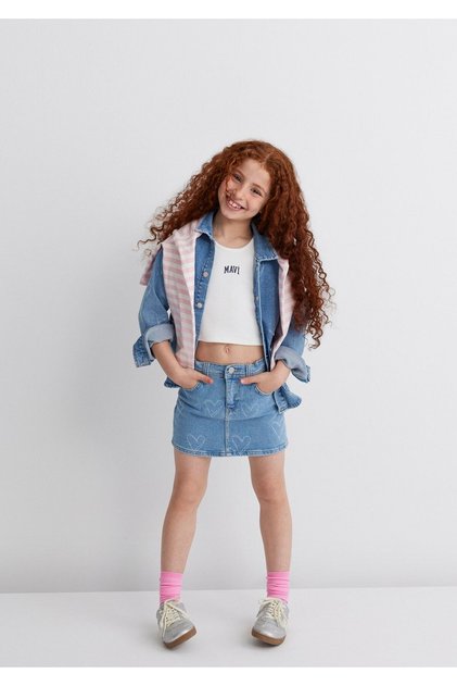Layna Light Jean Skirt 7310000-89486