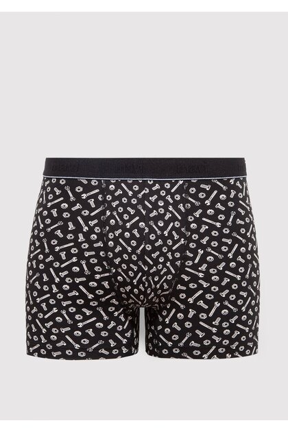 Printed Black Boxer 0910444-85857