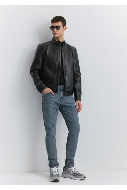 Milan Black Hazy Indigo Blue Jean Trousers 0081089341