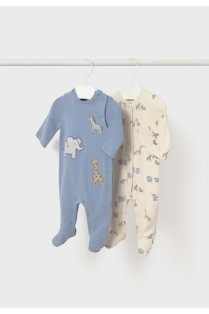 Newborn Boy 2-Piece Jumpsuit
