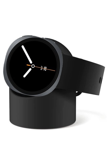 Watch 8 Classic 46mm Black Silicone Charging Seat For Samsung Galaxy Watch 8/7/6/5/4 40mm 44mm Ultra