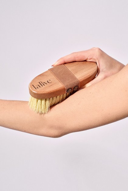 %100 Doğal Tampiko Otu Selülit Fırçası (Vegan)