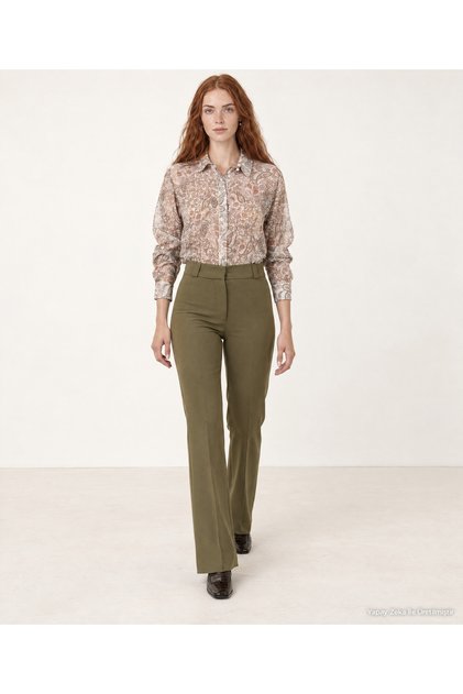Flare High Waist Pants