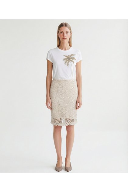Pencil Low Waist Skirt