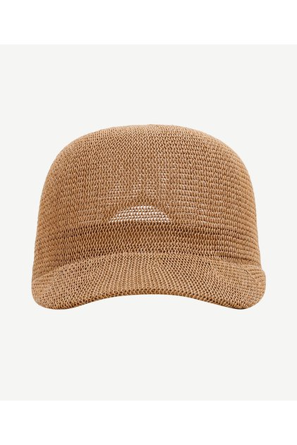 Straw Look Cap Hat