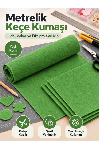 Meterage Thin Felt Fabric Felt 1 mm Activity Felt Colorful Felt Handicraft Felt 1 Meter (100Cmx100Cm)