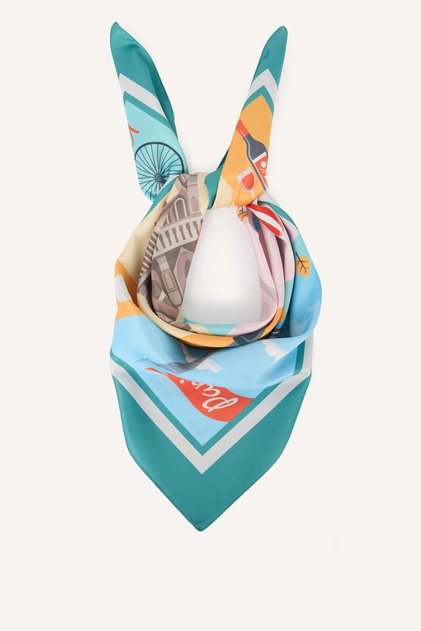 Women's Paris Themed Scarf G0798Axns