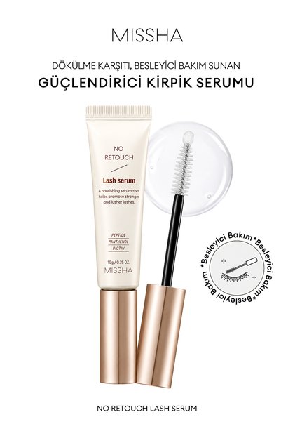 Anti-shedding nourishing care serum for strengthening eyelashes no retouch lash serum