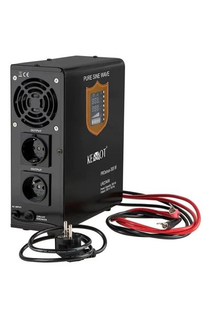 UPS τοίχου καθαρού ημιτονοειδούς κύματος - 12V / 300W