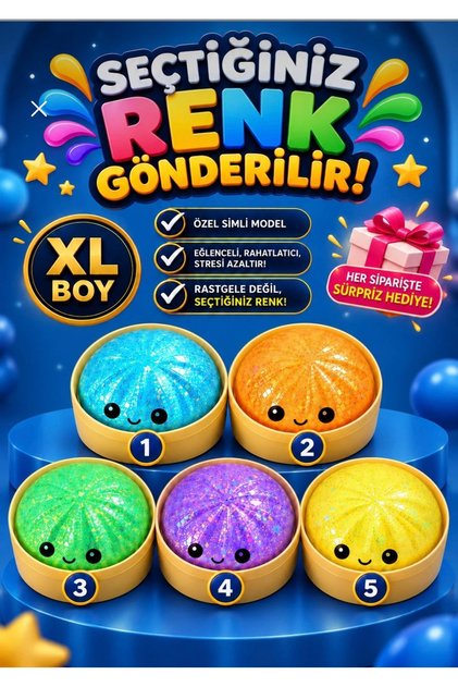 Çin mantısı simli XL boy Büyük Boy (Orjinal Kutu)