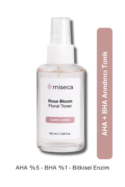 Aha + Bha Purifying Facial Tonic Rose Bloom 100 ml