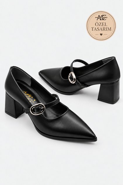 Women's Classic Heeled Shoes Pointed Toe Casual Classic Stylish Shoes