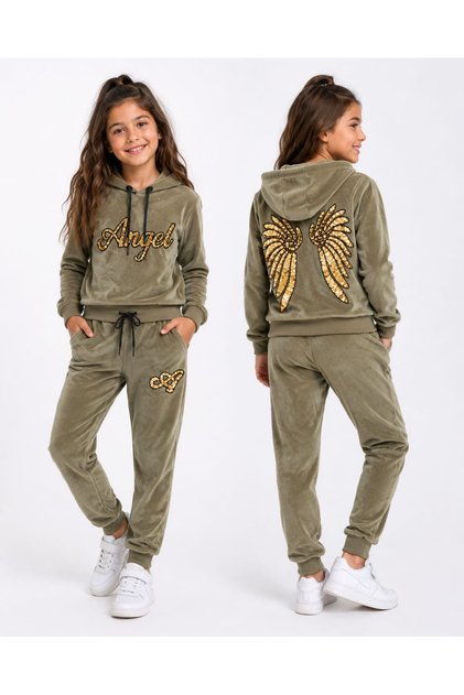Angel Velvet Sequins Suit