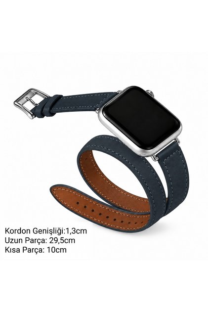 Hermes Watch Band Double Tour Apple Watch Apb0755-42 mm and 42/44/45/49 mm Compatible