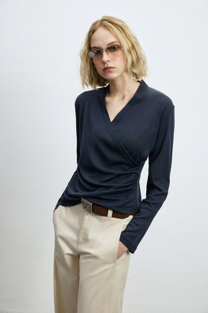 Good Women's T-Shirt Navy Blue