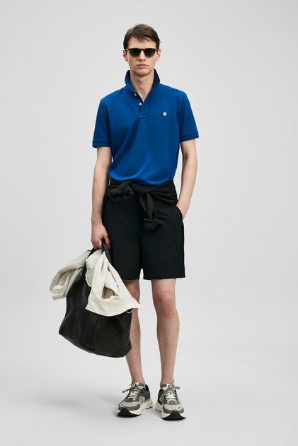 Laon Smart Men's Polo T-Shirt Dark Cobalt Blue