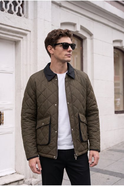 Leather Detailed Brbr Viral Jacket/Mantle