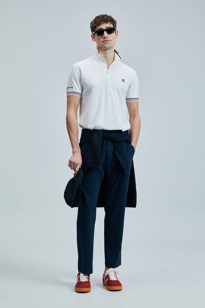 Eros Smart Men's Polo T-Shirt White