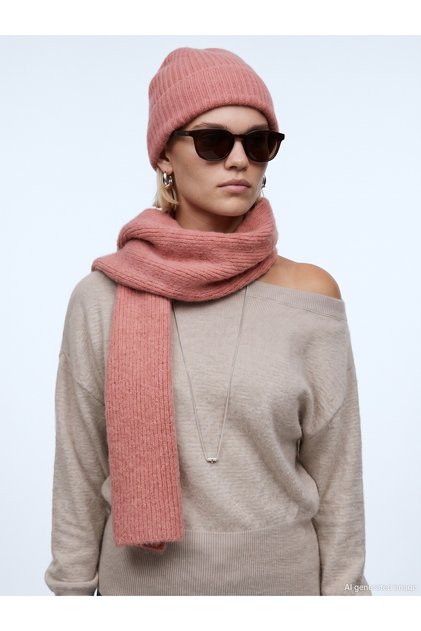A004 Scarf Beanie Set