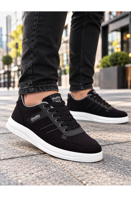 Erkek Keten Sneaker Yazlık Mevsimlik Ayakkabı