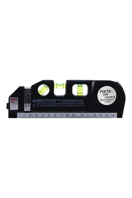 China Mainland black Laser Level Multipurpose Line Laser Leveler Tool Cross Line Lasers With 8FT 2.5