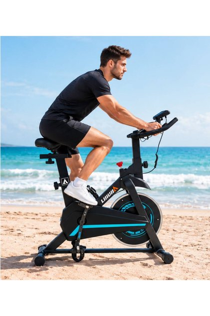 Home Exercise Bike Spinning Bike Flywheel Weight 4kg Load Capacity 110kg Ljj-9300