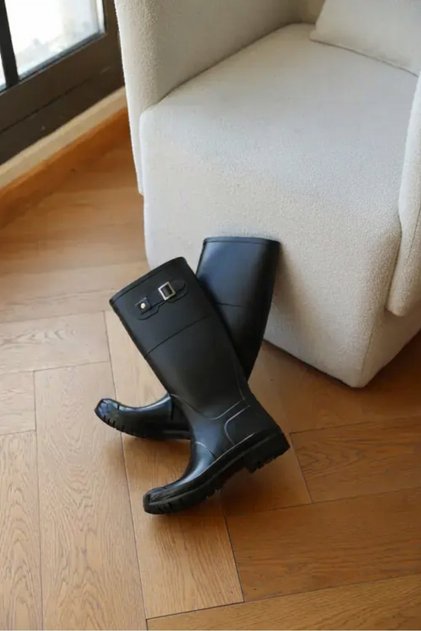 Waterproof Women's Long Rain Boots