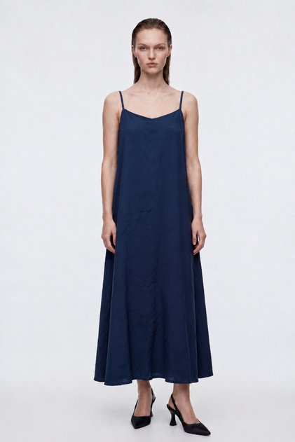 Thin Straps Casual Maxi Dress