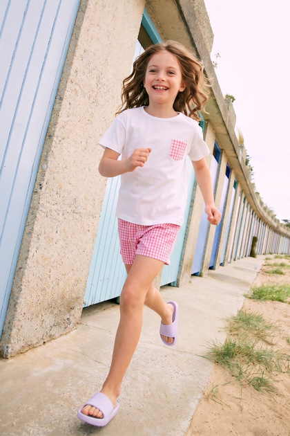 Pötikare Patterned Girl's Shorts Set