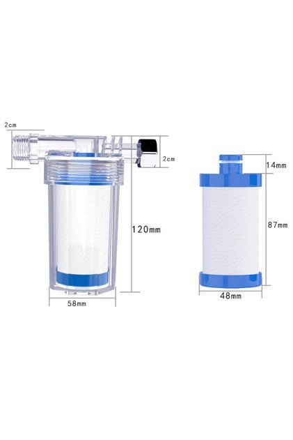 filter Universal Water Pipe Filter PP Cotton Shower Bath Sprayer Strainer Faucet Water Heater Purifi