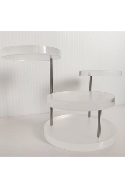 Transparent color 3 Layers Selling Fashion Temperament High-grade Sense of Acrylic Jewelry Display S