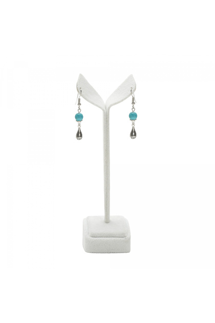 Turquoise Natural Stone Necklace and Earrings