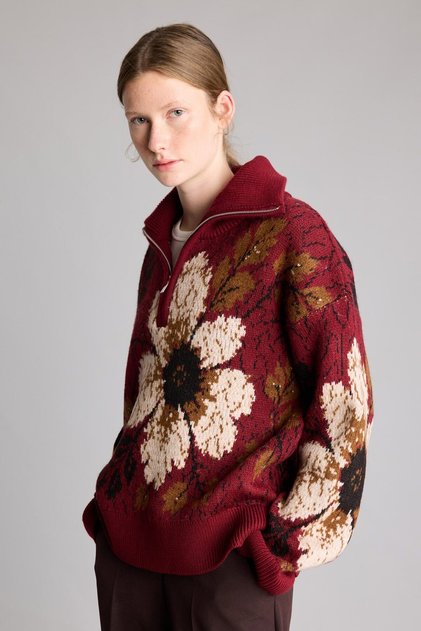 Regular Fit Half Turtleneck Knitwear Sweater I8722Ax26Au