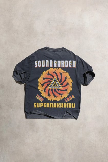 Soundgarden Superunknown Anthracite Oversize Short Sleeve Unisex Tshirt