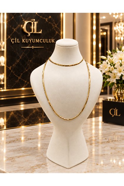 14 ayar balık sırtı set