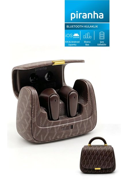 9997 TWS Kablosuz Bluetooth Kulak İçi Kulaklık | iOS & Android | Çanta Tasarımlı | Mikrofon
