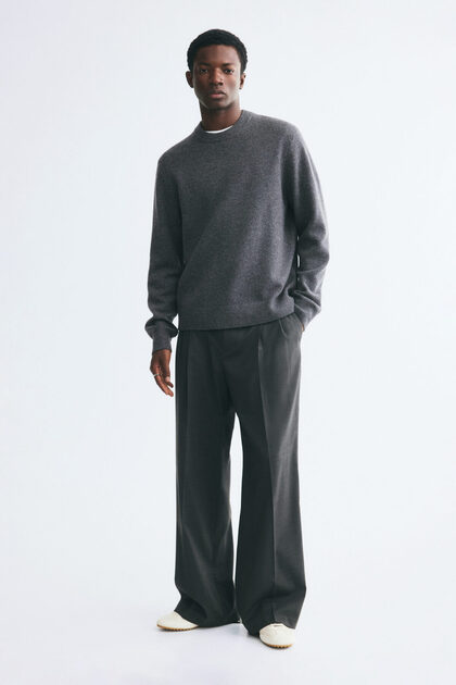 Yün Kazak Regular Fit