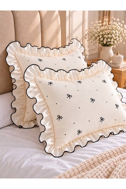Premium Ruffled Pillowcase (2Pcs)