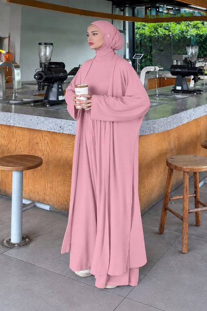 3 PARÇA RAHAT ABAYA TAKIM