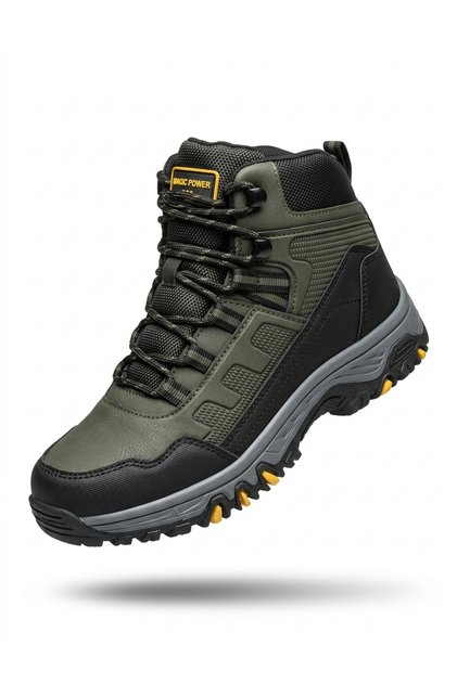 Magg Point 3631 Khaki Cold-Proof Warm Lined Comfortable Boys' Boots